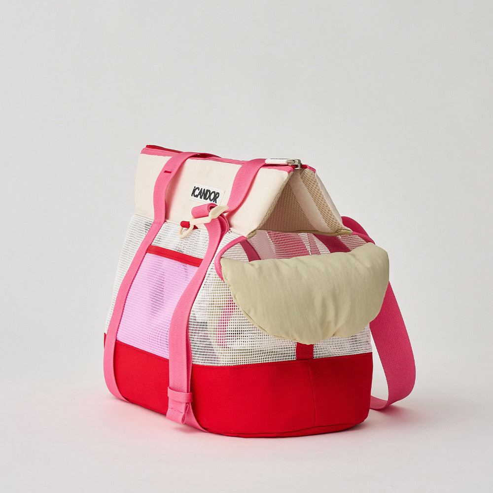 iCANDOR Brisbane Pet Bag Flamingo Pink