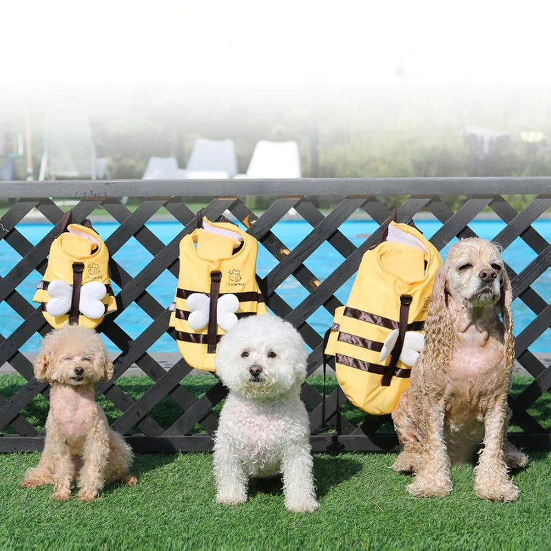 Its Dog Honey Bee Dog Life Jacket