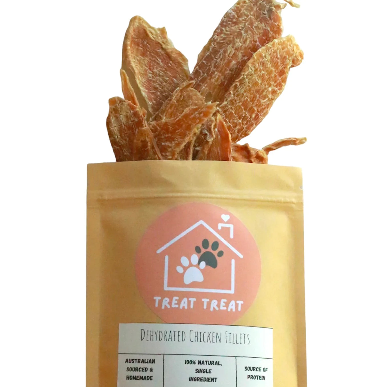 Treat Treat Dehydrated Chicken Breast Fillets 80g