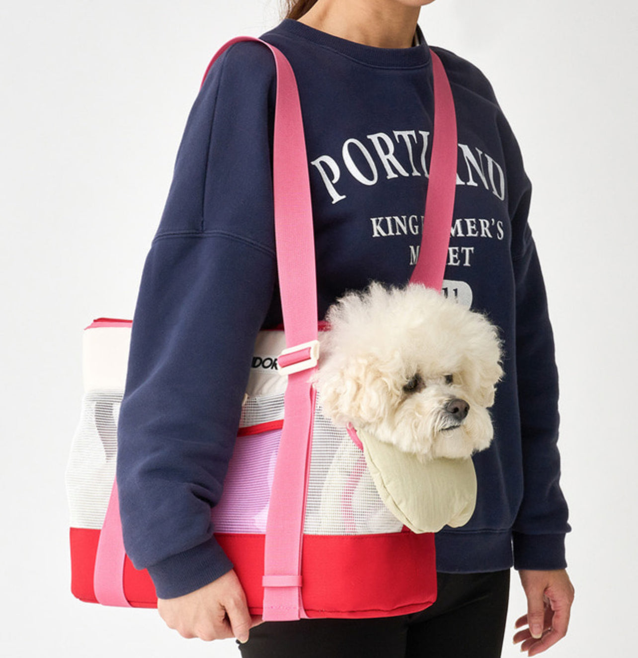 iCANDOR Brisbane Pet Bag Flamingo Pink