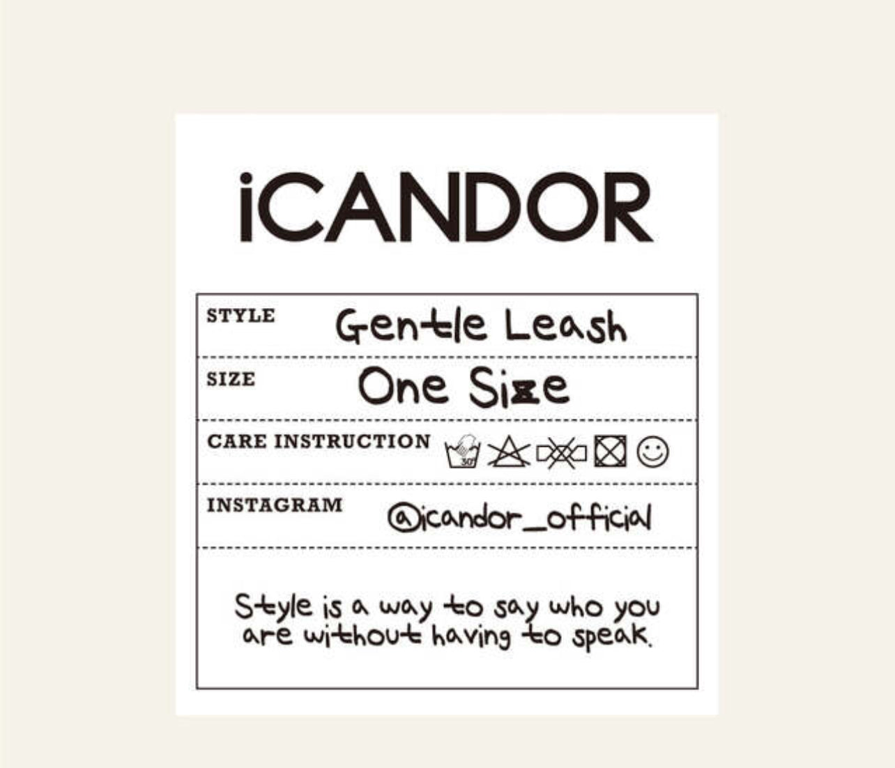 iCANDOR Gentle Leash Milky Way