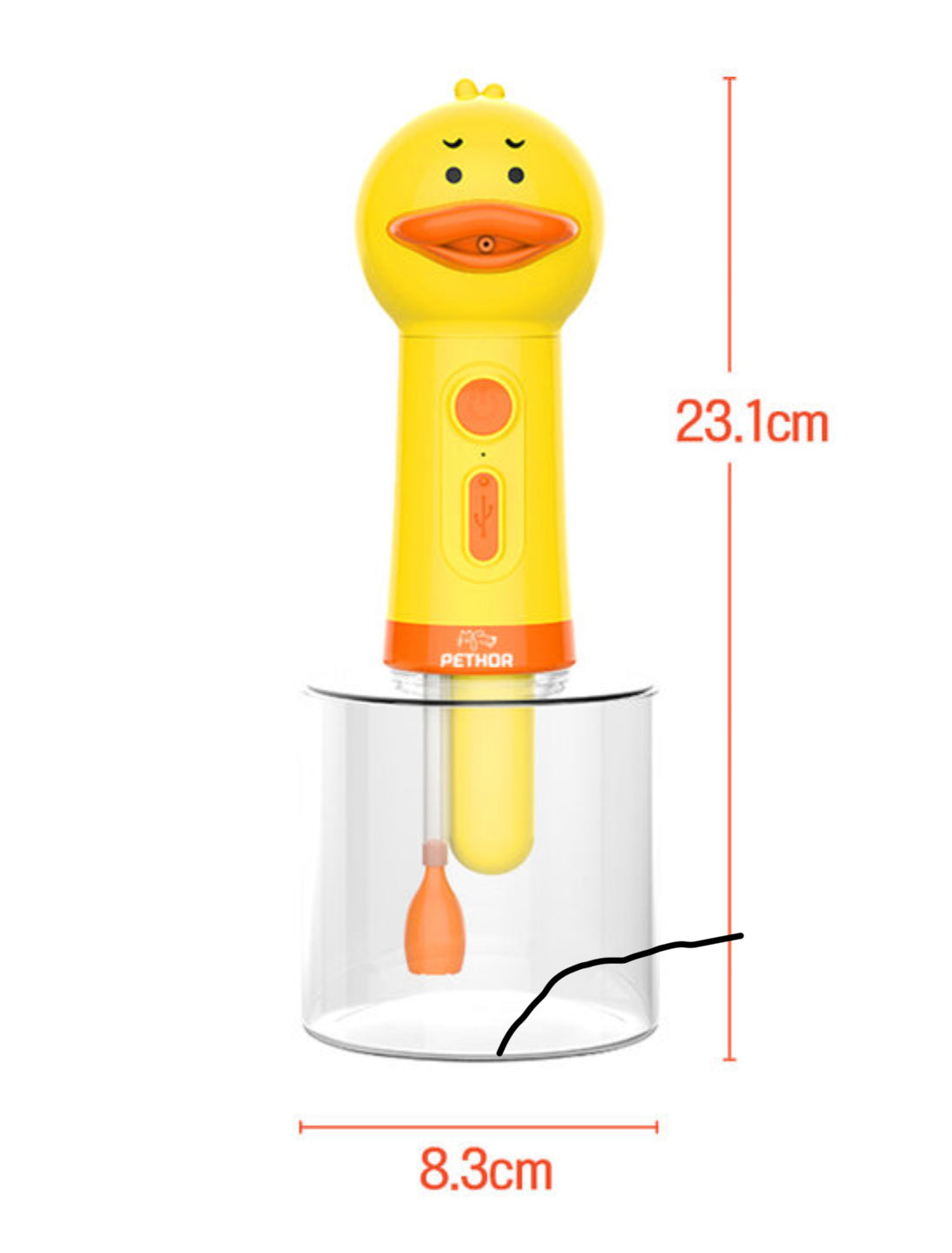 PETHOR Smart Duck Bubble Bath Machine*