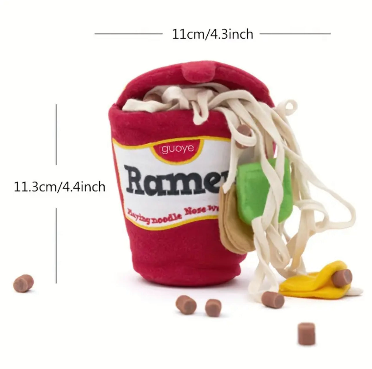 Ramen Noodles Nosework Snuffle Toy