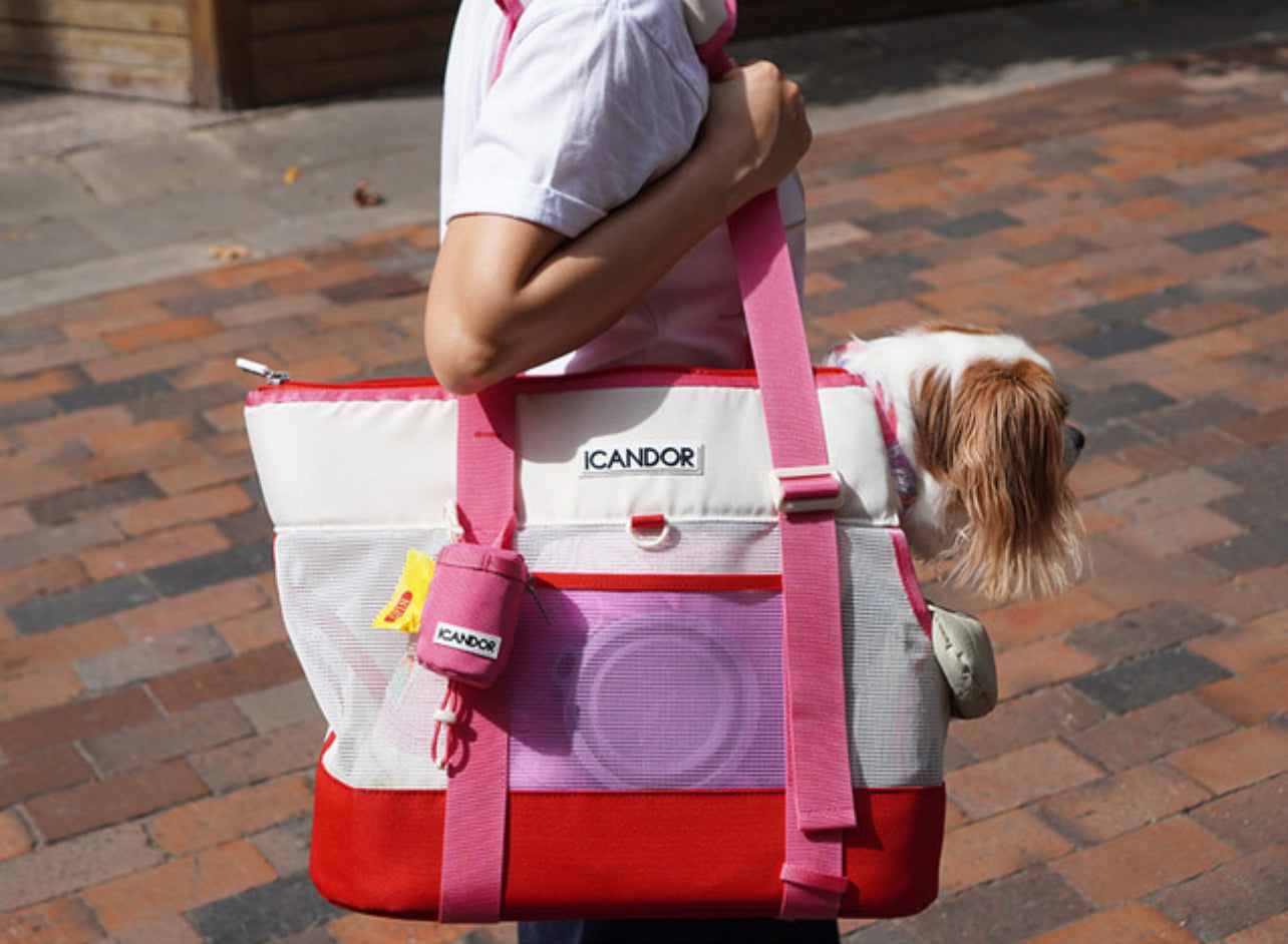 iCANDOR Brisbane Pet Bag Flamingo Pink