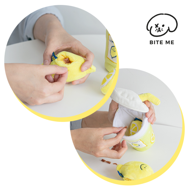 BiteMe Lemonade Nosework Toy